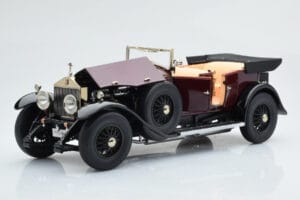 Rolls-Royce Phantom I Kabriolet Bordo Rdeča Kyosho 1:18 08931R Kovina – slika 9 od 10