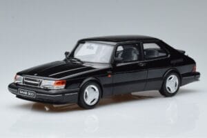 Saab 900 Turbo Mk1 Črn Otto 1:18 OT678 Smola
