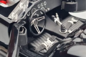 Shelby Cobra 427 S/C Črn Kyosho 1:18 08048BK Kovina – slika 7 od 9