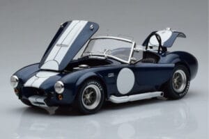 Shelby Cobra 427 S/C Temno Moder Kyosho 1:18 08048DBL Kovina – slika 2 od 9