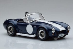 Shelby Cobra 427 S/C Temno Moder Kyosho 1:18 08048DBL Kovina – slika 5 od 9