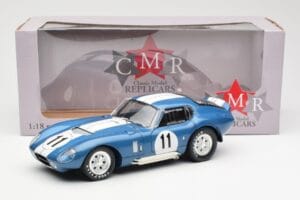 Shelby Daytona Cobra Coupe #11 S. Thompson 24 Hours of Le Mans 1965 CMR 1:18 CMR114 Kovina – slika 8 od 8