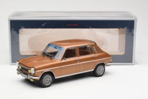 Simca 1100 Ti Sandalwood Metalik Norev 1:18 185750 Kovina – slika 6 od 6