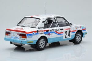 Skoda 130 L Night Version #24 J. Augland Rally Monte Carlo 1987 IXO 1:18 18RMC156 Kovina – slika 2 od 6