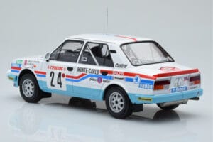 Skoda 130 L Night Version #24 J. Augland Rally Monte Carlo 1987 IXO 1:18 18RMC156 Kovina – slika 5 od 6