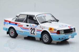 Skoda 130 LR #22 S. Kvaizar / J. Janecek Rally Acropolis 1986 IXO 1:18 18RMC157B Kovina – slika 4 od 6