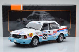 Skoda 130 LR #22 S. Kvaizar / J. Janecek Rally Acropolis 1986 IXO 1:18 18RMC157B Kovina – slika 6 od 6