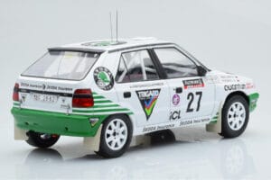 Skoda Felicia #27 P. Sibera / P. Gross Rally RAC Lombard 1995 IXO 1:18 18RMC148 Kovina – slika 2 od 6