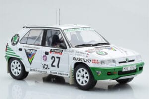 Skoda Felicia #27 P. Sibera / P. Gross Rally RAC Lombard 1995 IXO 1:18 18RMC148 Kovina – slika 4 od 6