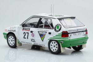 Skoda Felicia #27 P. Sibera / P. Gross Rally RAC Lombard 1995 IXO 1:18 18RMC148 Kovina – slika 5 od 6