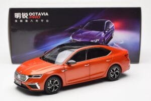 Skoda Octavia Pro Oranžna FAW 1:18 ZMR000006ORA Kovina – slika 8 od 8