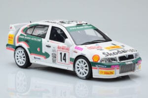 Skoda Octavia WRC #14 D. Auriol / D. Giraudet Rally Monte Carlo 2003 Otto 1:18 OT431 Smola – slika 4 od 6