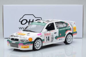 Skoda Octavia WRC #14 D. Auriol / D. Giraudet Rally Monte Carlo 2003 Otto 1:18 OT431 Smola – slika 6 od 6