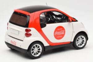 Smart Fortwo 451 Coca-Cola Minichamps 1:18 150036301 Kovina – slika 3 od 8