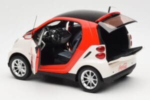 Smart Fortwo 451 Coca-Cola Minichamps 1:18 150036301 Kovina – slika 5 od 8