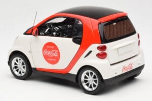 Smart Fortwo 451 Coca-Cola Minichamps 1:18 150036301 Kovina – slika 7 od 8