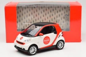 Smart Fortwo 451 Coca-Cola Minichamps 1:18 150036301 Kovina – slika 8 od 8