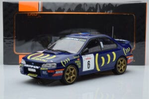 Subaru Impreza 555 #6 P. Liatti / C. Cassina Tour de Corse 1995 IXO 1:18 18RMC063C Kovina – slika 6 od 6