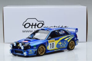 Subaru Impreza WRC #10 T. Makinen / K. Lindstrom Rally Monte Carlo Night Version 2002 Otto 1:18 OT784 Smola – slika 6 od 6