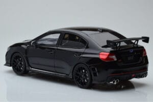 Subaru Impreza WRX STI Nurburgring Challenge Package Črn Kyosho 1:18 KSR18021BK Smola – slika 5 od 6