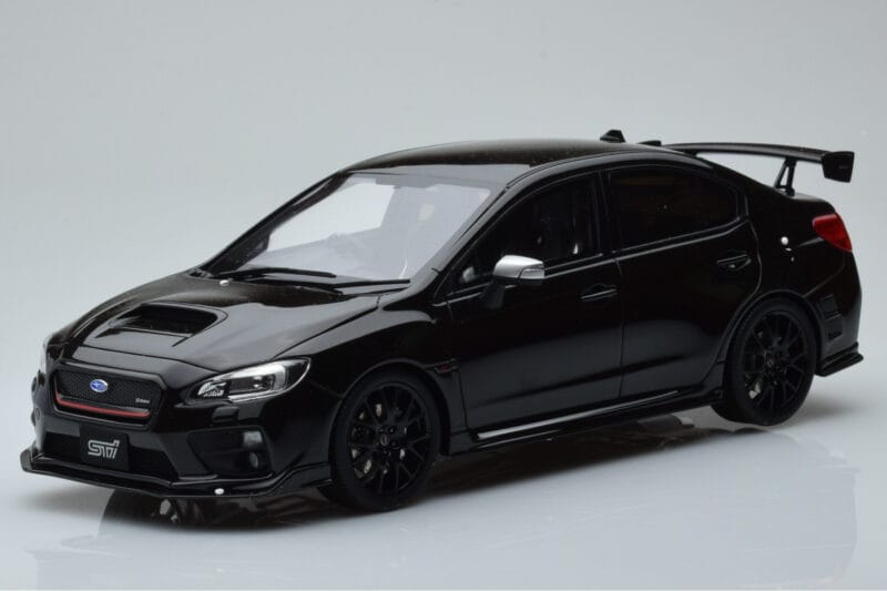 Subaru Impreza WRX STI Nurburgring Challenge Package Črn Kyosho 1:18