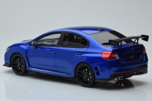 Subaru Impreza WRX STI Nurburgring Challenge Package Modra Kyosho 1:18 KSR18021BL Smola – slika 4 od 5