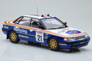 Subaru Legacy RS #21 C. McRae / D. Ringer RAC Rally 1991 IXO 1:18 18RMC080B Kovina – slika 4 od 6