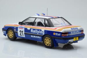 Subaru Legacy RS #21 C. McRae / D. Ringer RAC Rally 1991 IXO 1:18 18RMC080B Kovina – slika 5 od 6