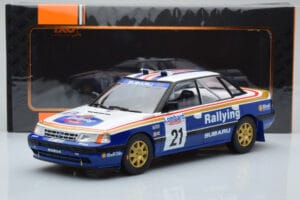 Subaru Legacy RS #21 C. McRae / D. Ringer RAC Rally 1991 IXO 1:18 18RMC080B Kovina – slika 6 od 6