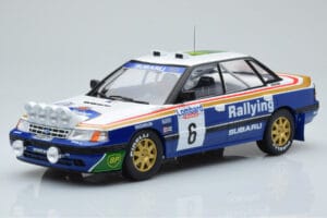 Subaru Legacy RS Night Version #6 M. Alen / I. Kivimaki RAC Rally 1991 IXO 1:18