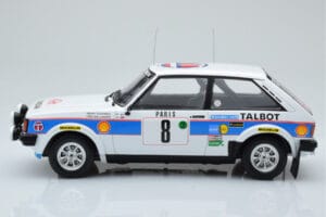 Talbot Sunbeam Lotus Night Version #8 H. Toivonen / P. White Rally Monte Carlo 1981 IXO 1:18 18RMC095B Kovina – slika 3 od 6