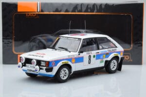 Talbot Sunbeam Lotus Night Version #8 H. Toivonen / P. White Rally Monte Carlo 1981 IXO 1:18 18RMC095B Kovina – slika 6 od 6