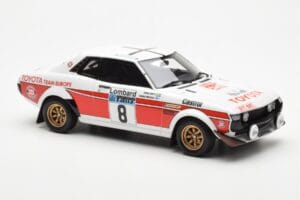 Toyota Celica 2000 GT RA21 #8 H. Mikkola / A. Hertz Lombard RAC Rally 1977 Otto 1:18 OT1044 Smola – slika 4 od 6