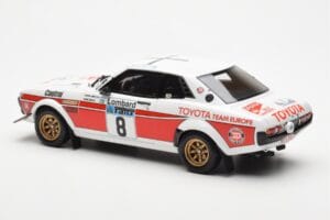 Toyota Celica 2000 GT RA21 #8 H. Mikkola / A. Hertz Lombard RAC Rally 1977 Otto 1:18 OT1044 Smola – slika 5 od 6