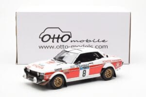 Toyota Celica 2000 GT RA21 #8 H. Mikkola / A. Hertz Lombard RAC Rally 1977 Otto 1:18 OT1044 Smola – slika 6 od 6