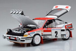 Toyota Celica GT-Four ST165 #2 C. Sainz / L. Moya Winner Rally Monte Carlo 1991 Kyosho 1:18 08961B Kovina – slika 2 od 12