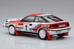 Toyota Celica GT-Four ST165 #2 C. Sainz / L. Moya Winner Rally Monte Carlo 1991 Kyosho 1:18 08961B Kovina – slika 6 od 12