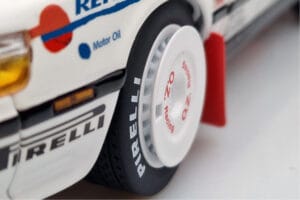 Toyota Celica GT-Four ST165 #2 C. Sainz / L. Moya Winner Rally Monte Carlo 1991 Kyosho 1:18 08961B Kovina – slika 8 od 12
