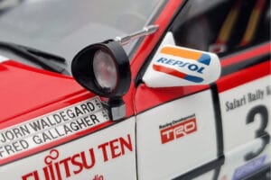 Toyota Celica GT-Four ST165 #3 B. Waldegard / F. Gallagher Winner Safari Rally 1990 Kyosho 1:18 08961A Kovina – slika 11 od 12