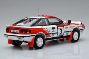Toyota Celica GT-Four ST165 #3 B. Waldegard / F. Gallagher Winner Safari Rally 1990 Kyosho 1:18 08961A Kovina – slika 3 od 12
