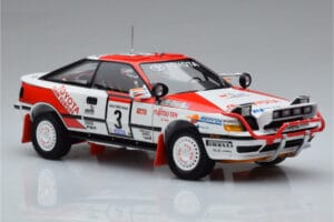 Toyota Celica GT-Four ST165 #3 B. Waldegard / F. Gallagher Winner Safari Rally 1990 Kyosho 1:18 08961A Kovina – slika 5 od 12