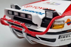 Toyota Celica GT-Four ST165 #3 B. Waldegard / F. Gallagher Winner Safari Rally 1990 Kyosho 1:18 08961A Kovina – slika 10 od 12
