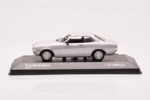 Toyota Celica A20 Srebrna Minichamps 1:43