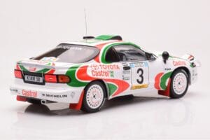 Toyota Celica Turbo 4WD ST185 #3 I. Duncan / R. Virtanen Safari Rally 1994 IXO 1:18 18RMC150C Kovina – slika 2 od 6
