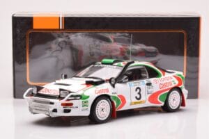 Toyota Celica Turbo 4WD ST185 #3 I. Duncan / R. Virtanen Safari Rally 1994 IXO 1:18 18RMC150C Kovina – slika 6 od 6