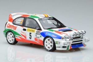 Toyota Corolla WRC #4 C. Sainz / L. Moya Rally Monte Carlo Winner 1998 Otto 1:18 OT395 Smola – slika 4 od 6
