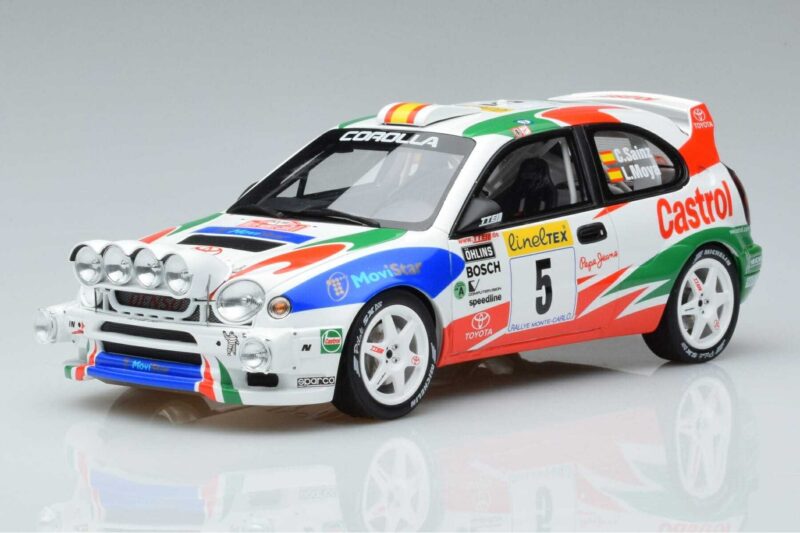 Toyota Corolla WRC #4 C. Sainz / L. Moya Rally Monte Carlo Winner 1998 Otto 1:18 OT395 Smola