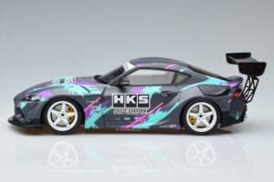 Toyota GR Supra A90 HKS GT Spirit 1:18 GT407 Smola – slika 3 od 6