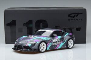 Toyota GR Supra A90 HKS GT Spirit 1:18 GT407 Smola – slika 6 od 6