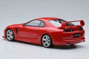 Toyota Supra A80 TRD 3000 GT Rdeč Otto 1:18 OT879 Smola – slika 5 od 6
